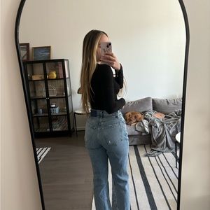 Abercrombie & fitch 90s straight ultra high rise straight jean, curve love